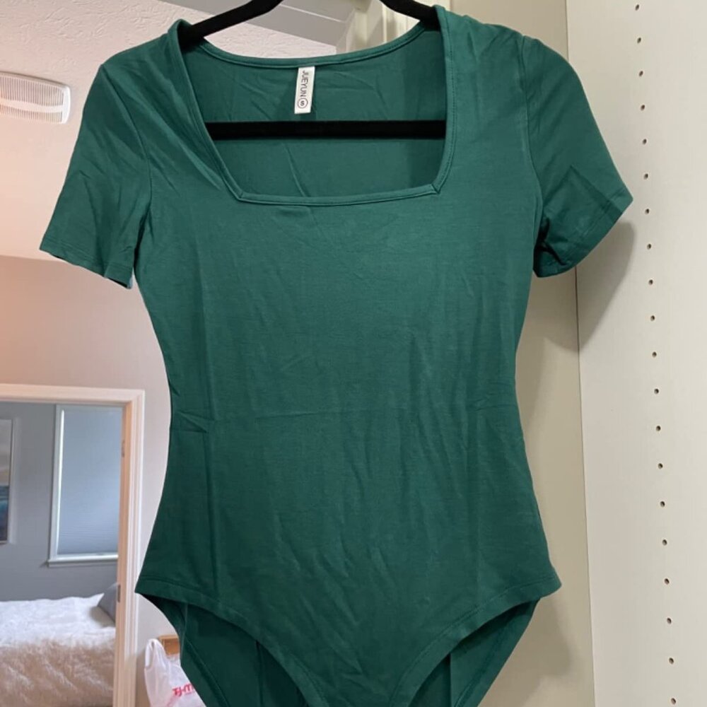 Army Green JUEYUN Bodysuit